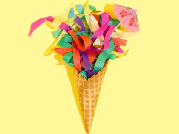Colorful party decorations for celebration
