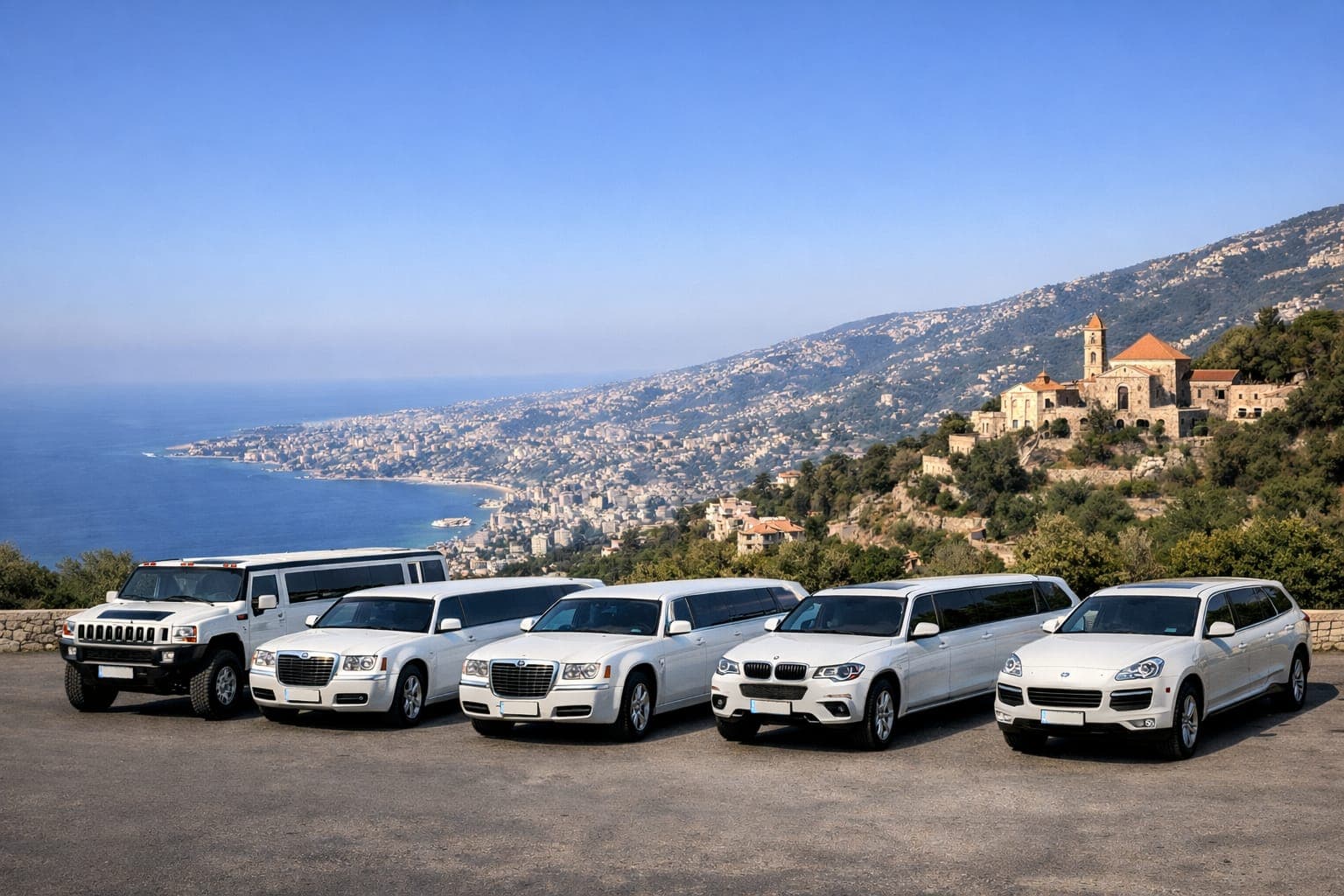 Luxury limousine fleet for prom night in Lebanon